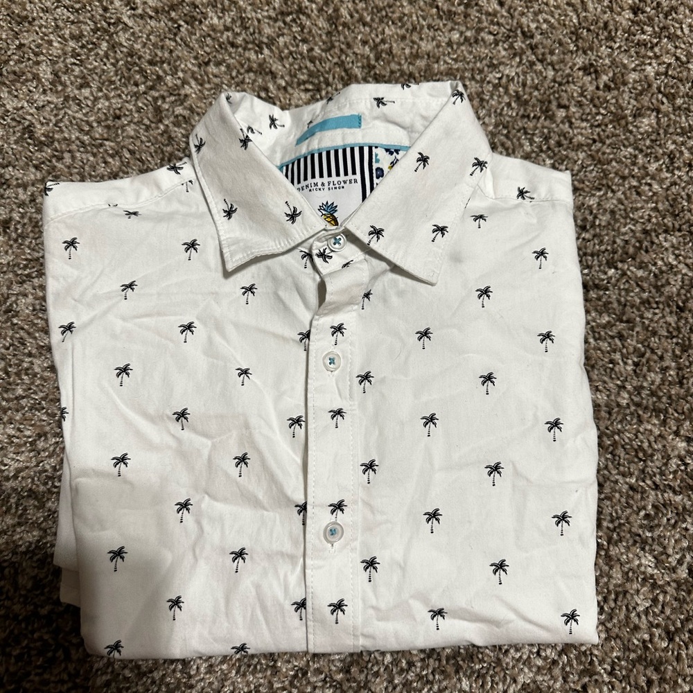 shirt Denim & flower